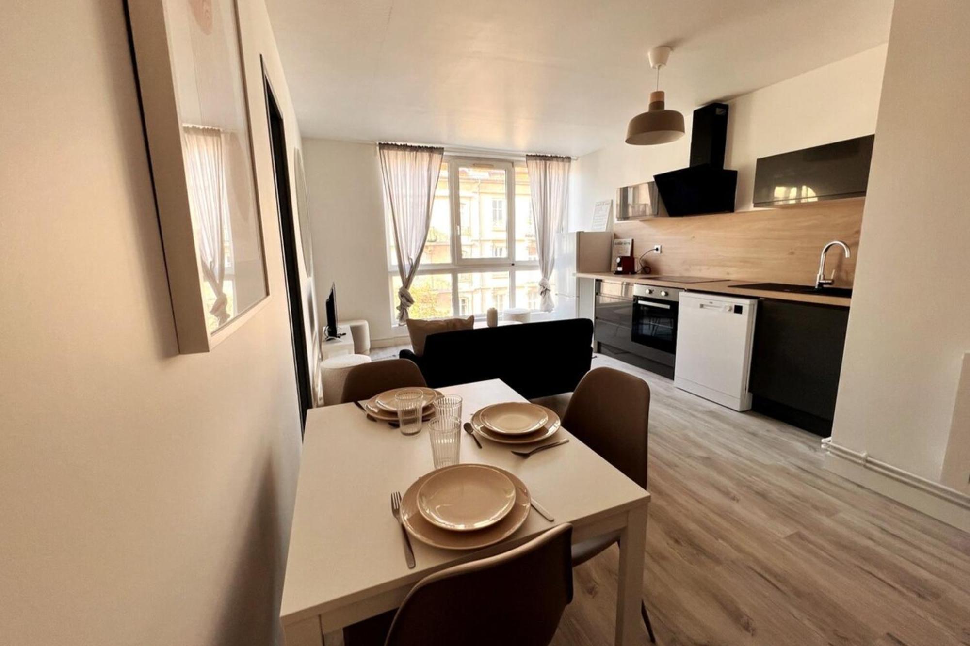 Nancy Centre Gare Appartement Renove 3 Chambres المظهر الخارجي الصورة